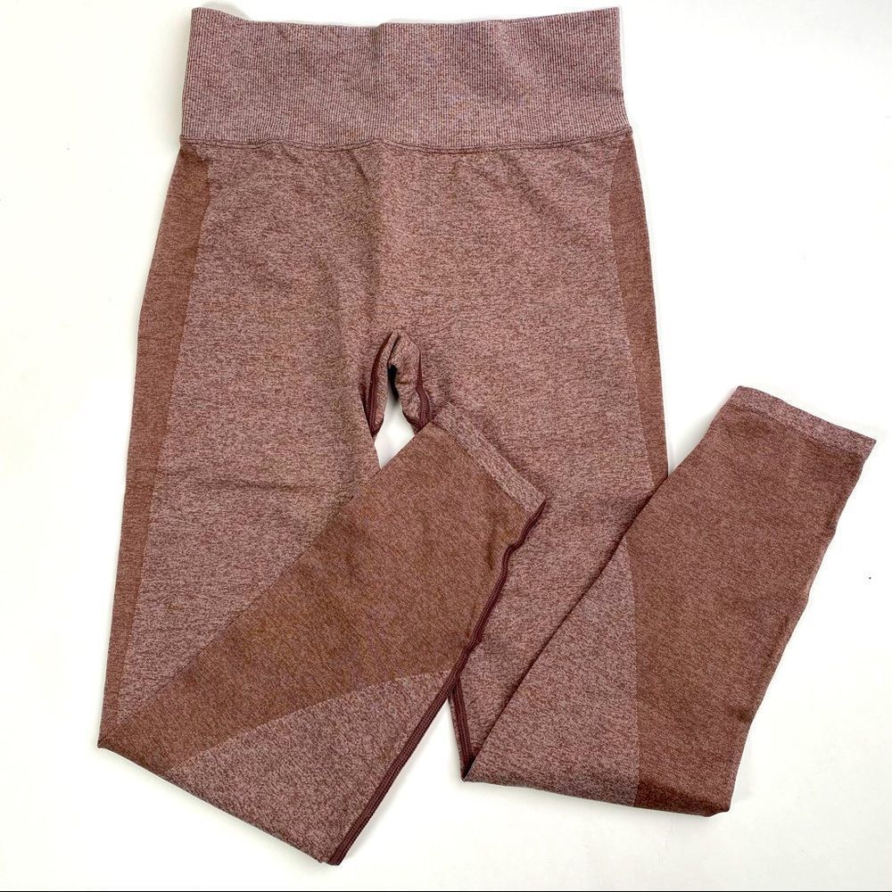PINK Victoria's Secret Heathered Brown Leggings